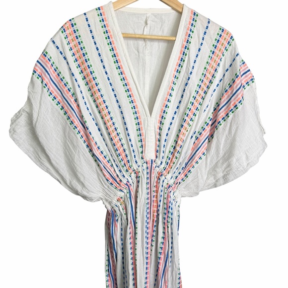 Lemlem Doti Plunge Neck Dress - Picture 7 of 8